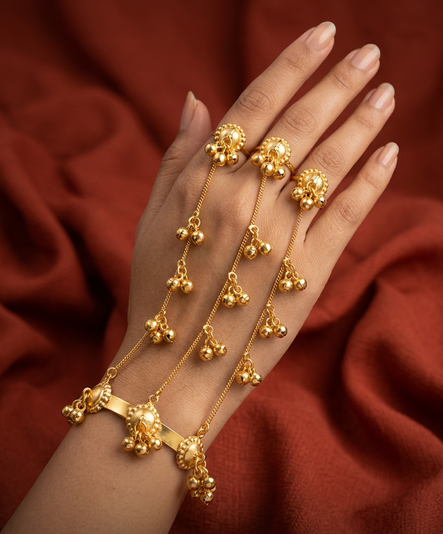 Ranjana Hand Harness ( Hath Phool ) - Pair of 2 (Copy)