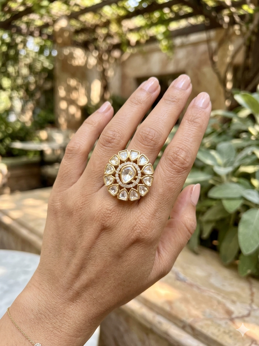 Statement Moissanite Rings