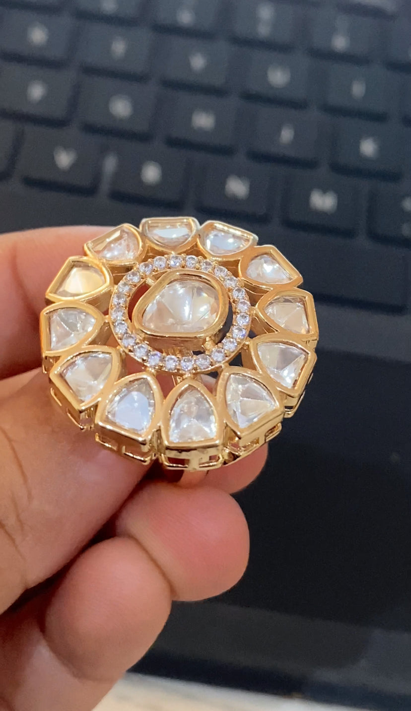 Statement Moissanite Rings