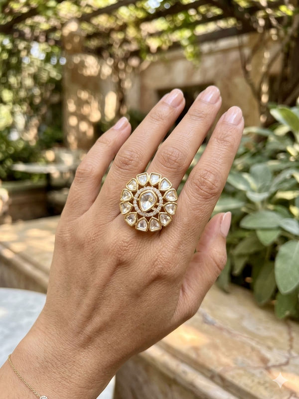 Statement Moissanite Rings