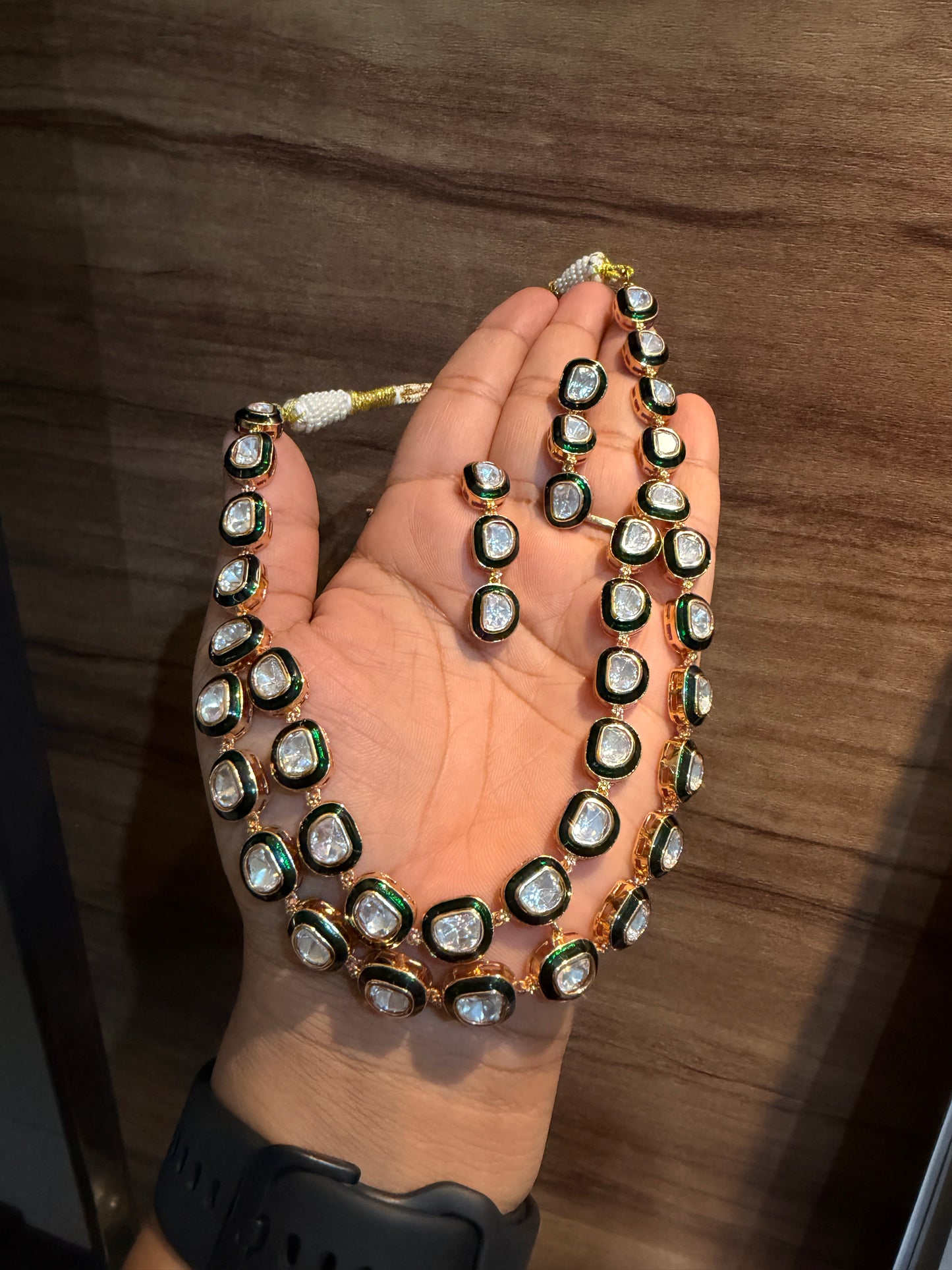 Signature Polki Victorian Necklace Set