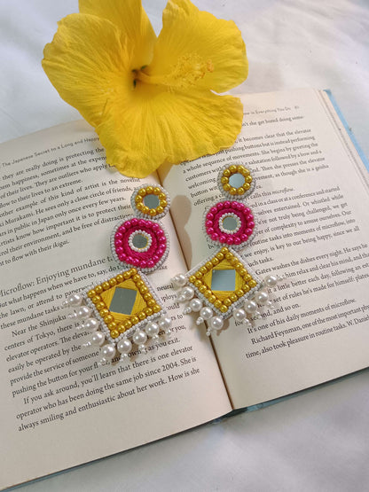 Sangeet Vibe Beads Handmade Earrings