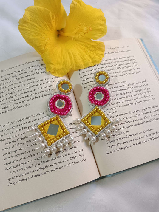 Sangeet Vibe Beads Handmade Earrings