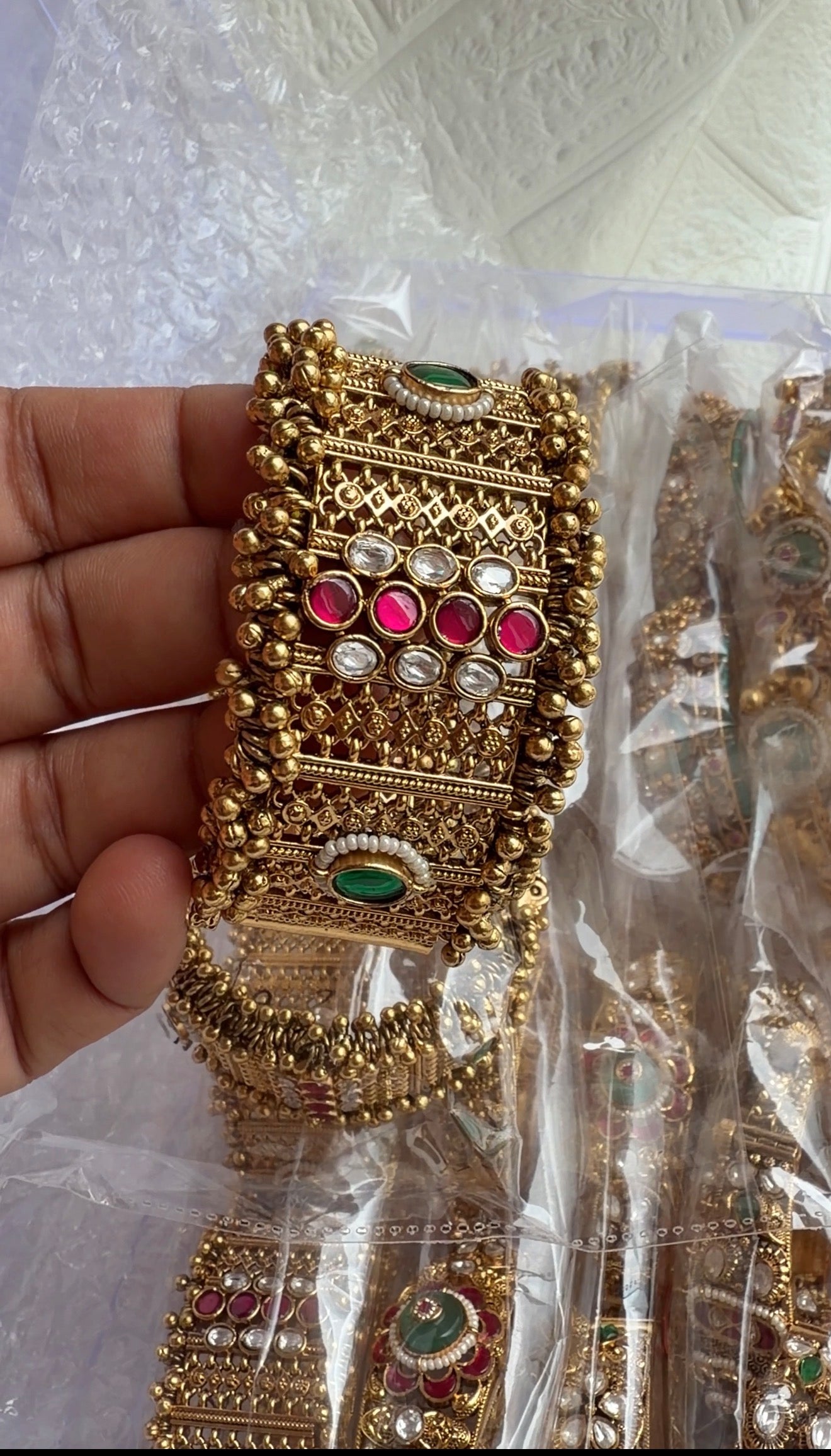 Statement Rajwadi Heritage Bangle - Single