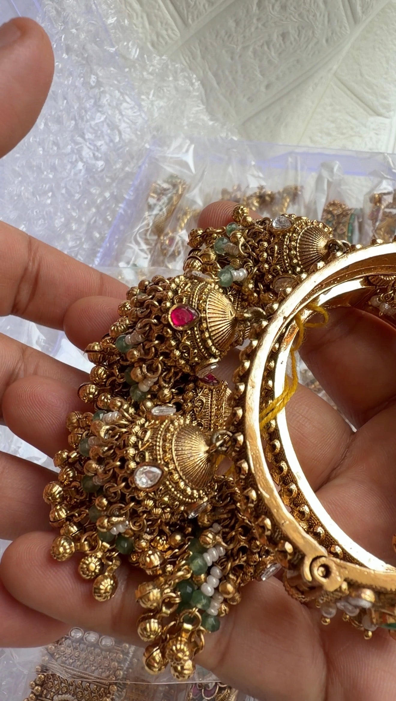 Statement Padmavat Rajwadi Heritage Bangles - pair