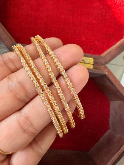 The "heera" Bangles - Pair of 4 Bangles