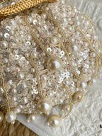 Tiny Pearl Beads Potli Bag