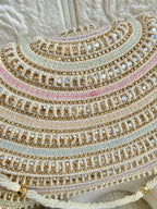 Signature  Boss Lady Complete Heavy Beads Envelope Clutch