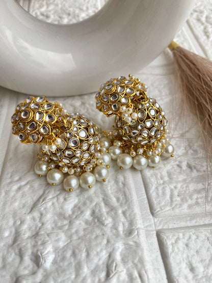 Celebrity Styled Kundan Jhumka
