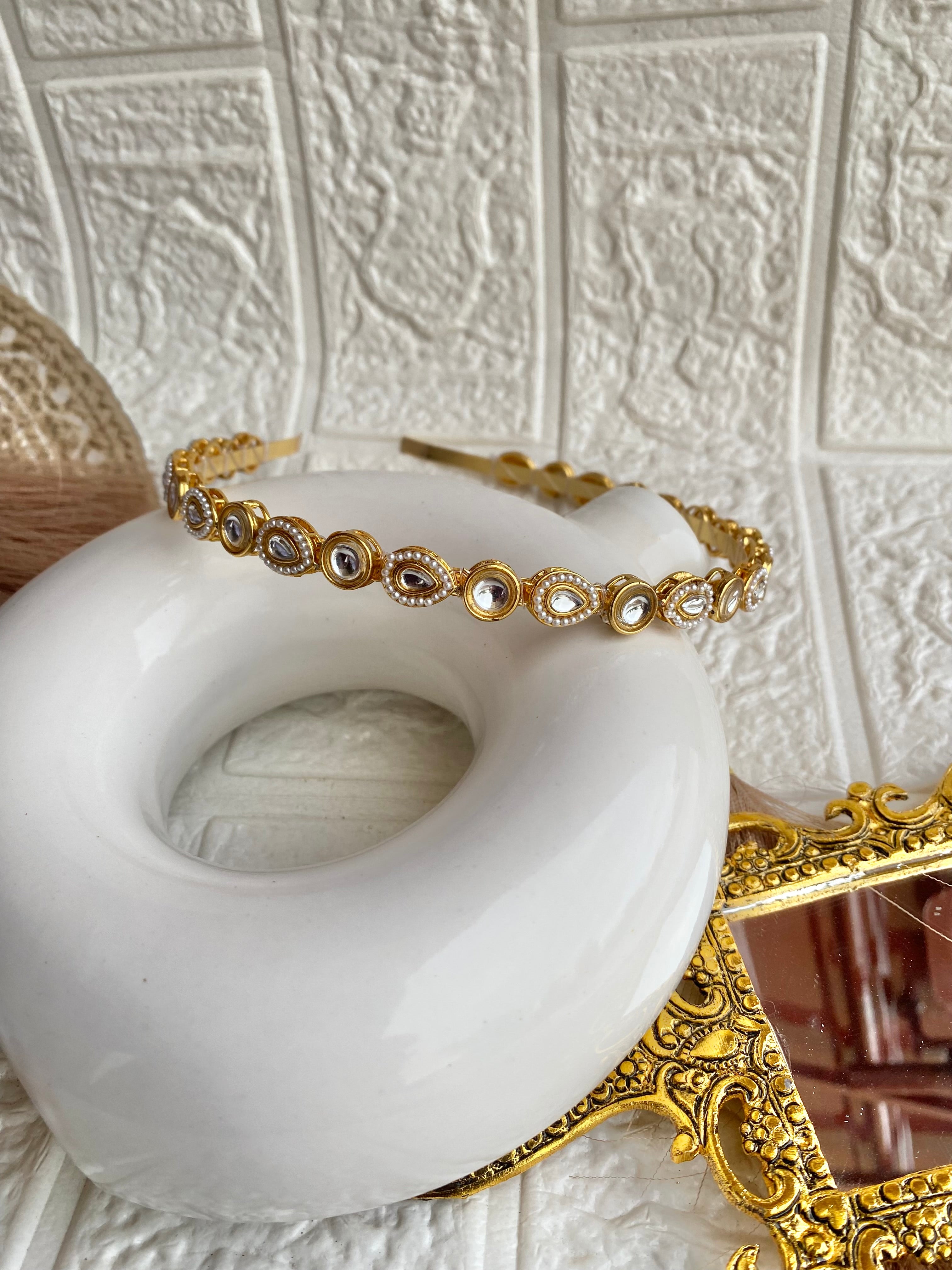 Kundan Studded HeadBand