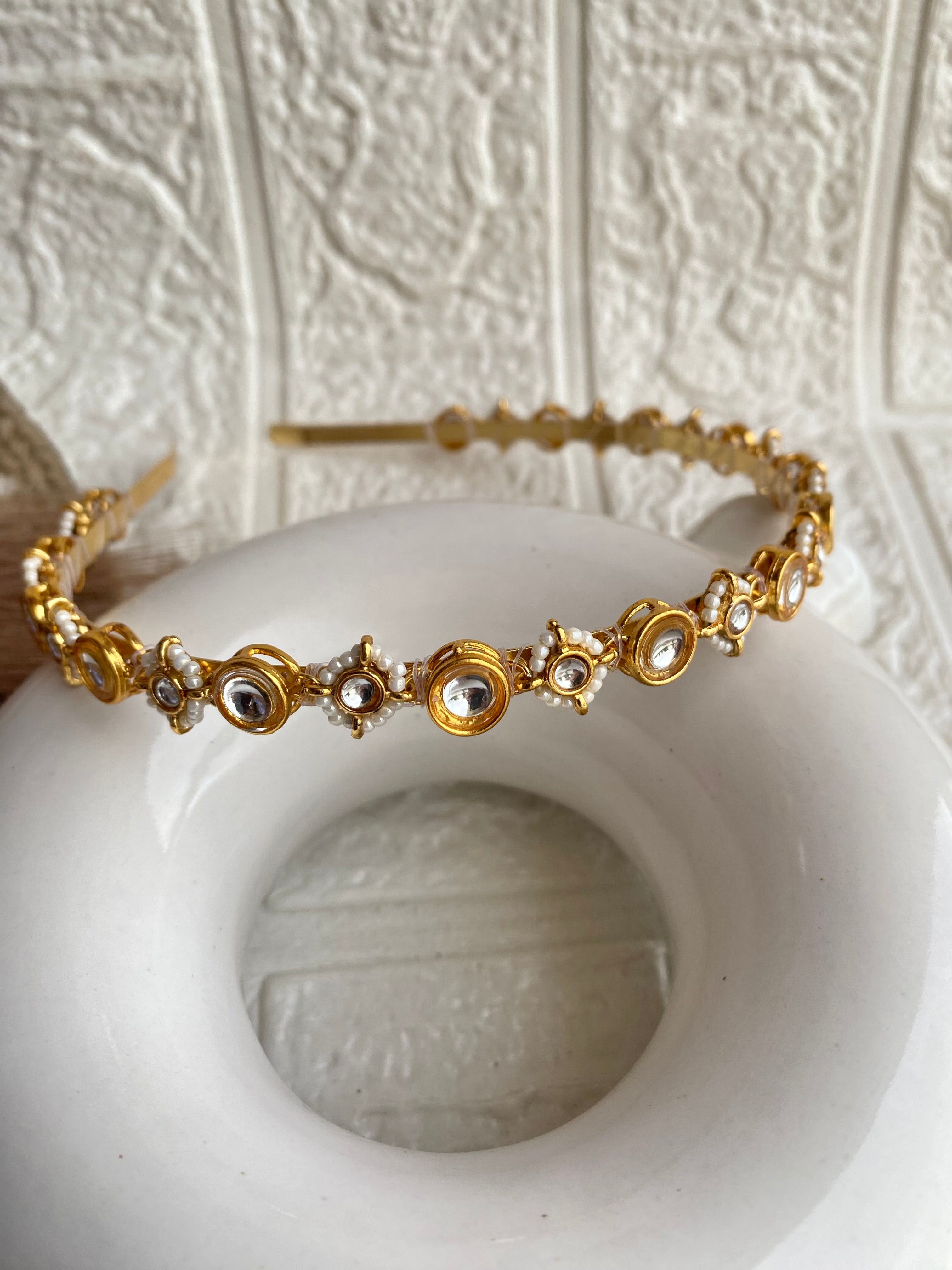 Kundan Studded HeadBand