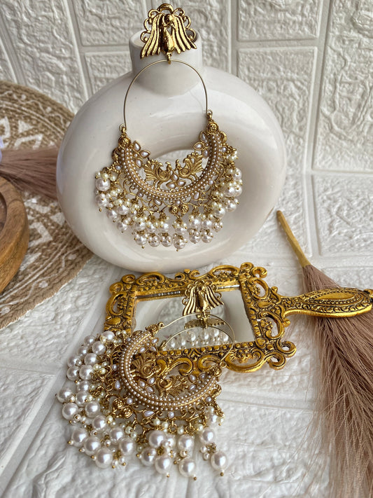 Statement Oversized Celebrity Styled Morni Chandbali