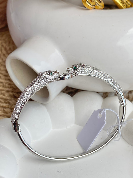 Statement American Diamond Studded Bracelet