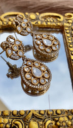 Polki moissanite Earrings