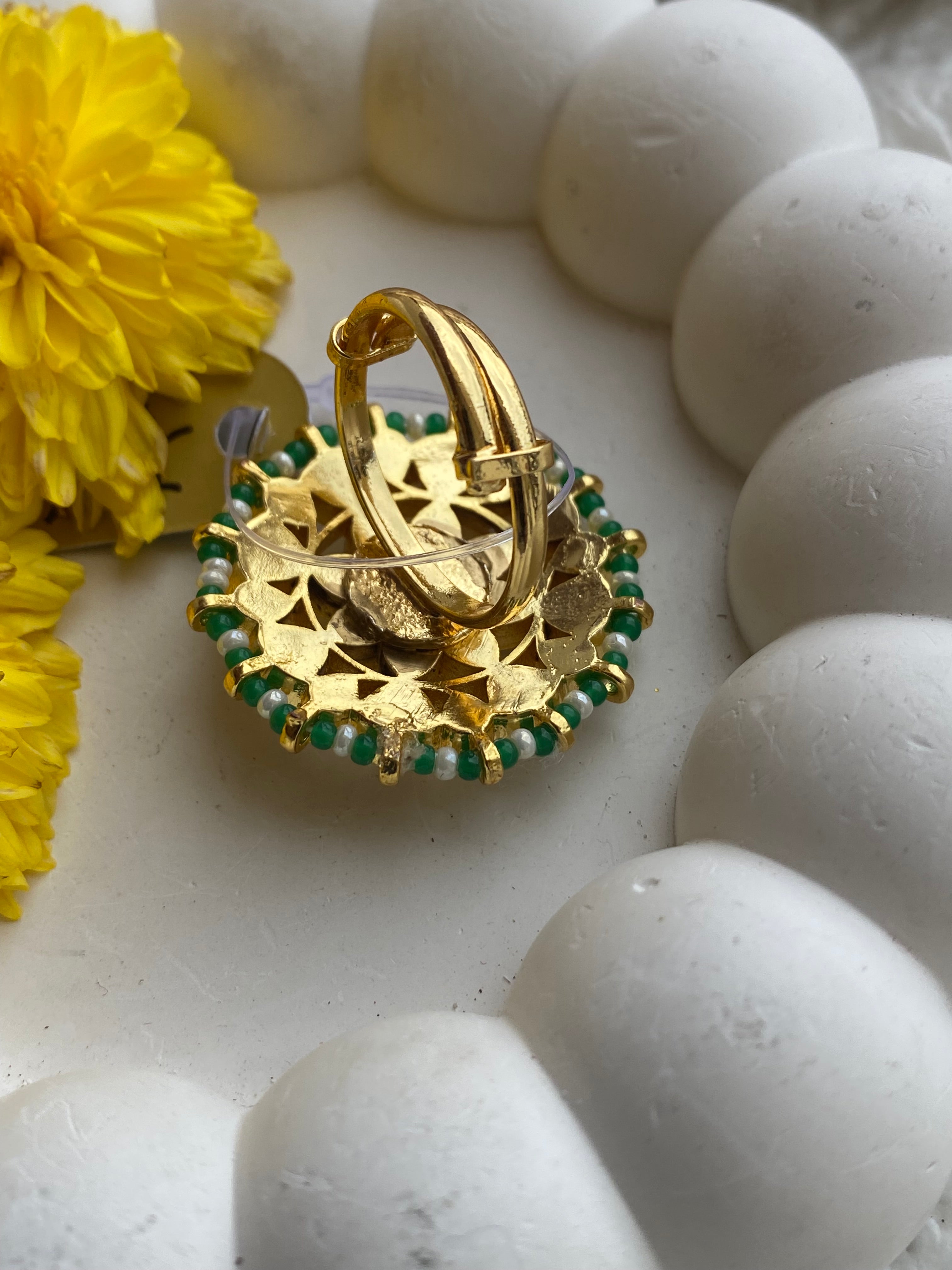 Original Paachi kundan Ring