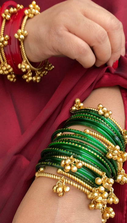The " Ghungaroo" Bangles - Pair of 2