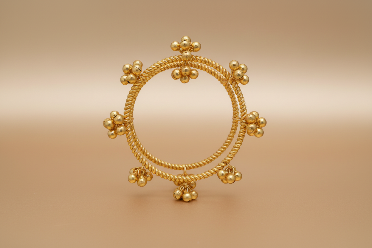 The " Ghungaroo" Bangles - Pair of 2