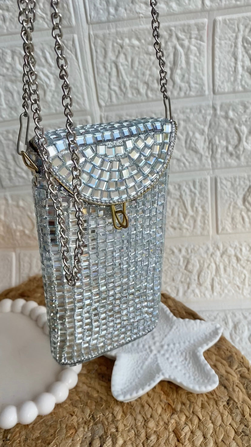 Statement Gitter Sling Mobile Mini Bag