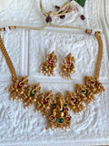 "Ganesha" Motif Temple Choker set