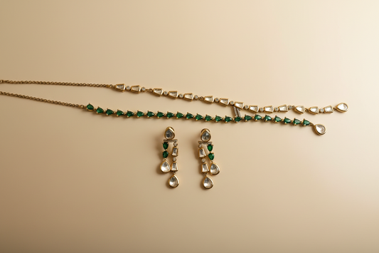 Designer Kundan Neckpiece set