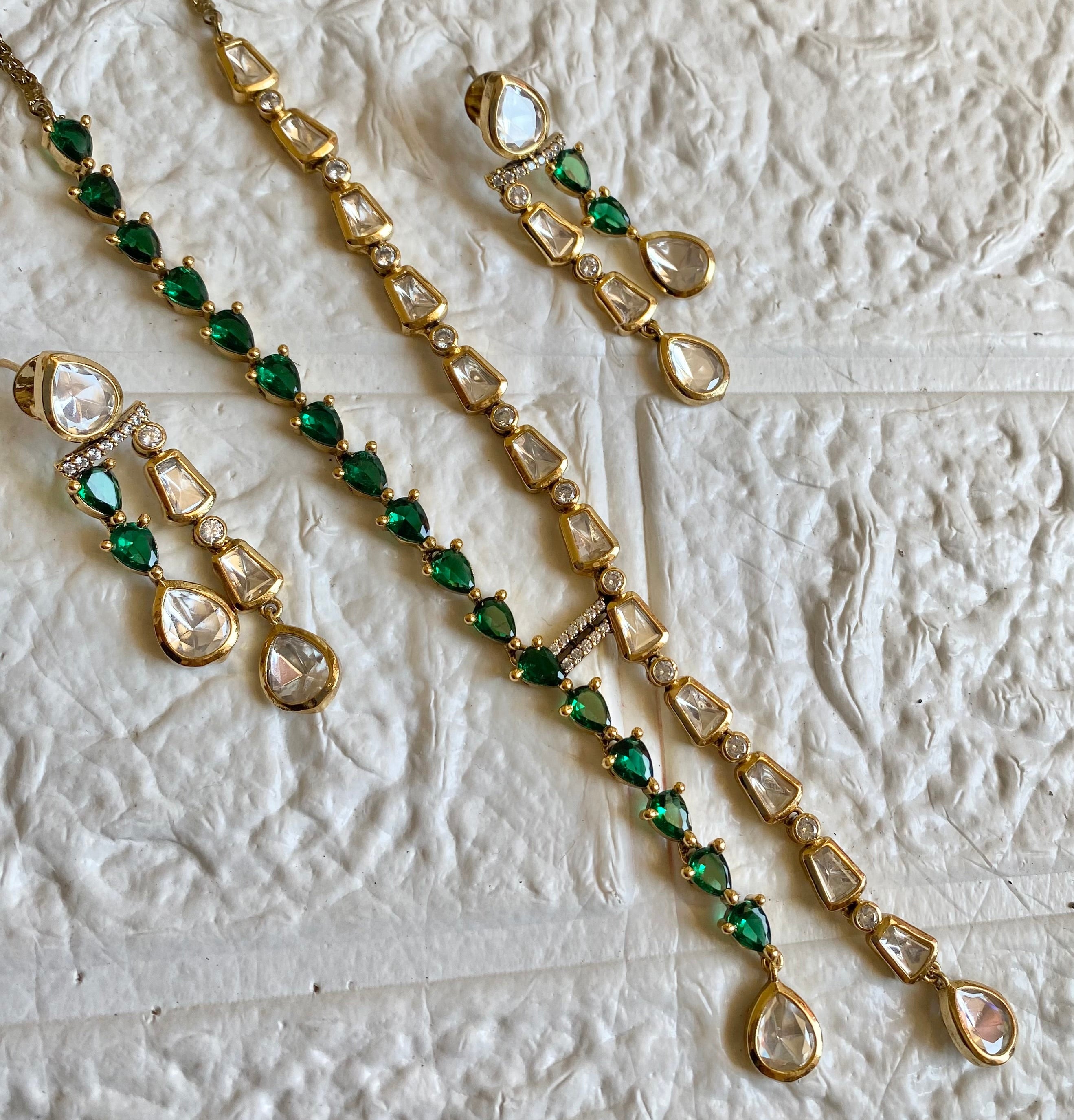 Designer Kundan Neckpiece set