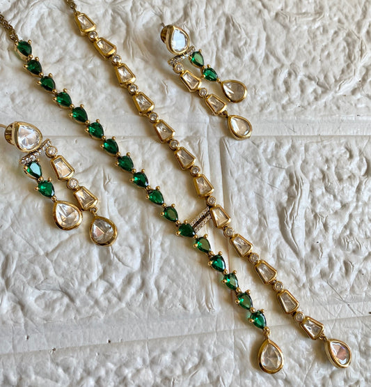 Designer Kundan Neckpiece set