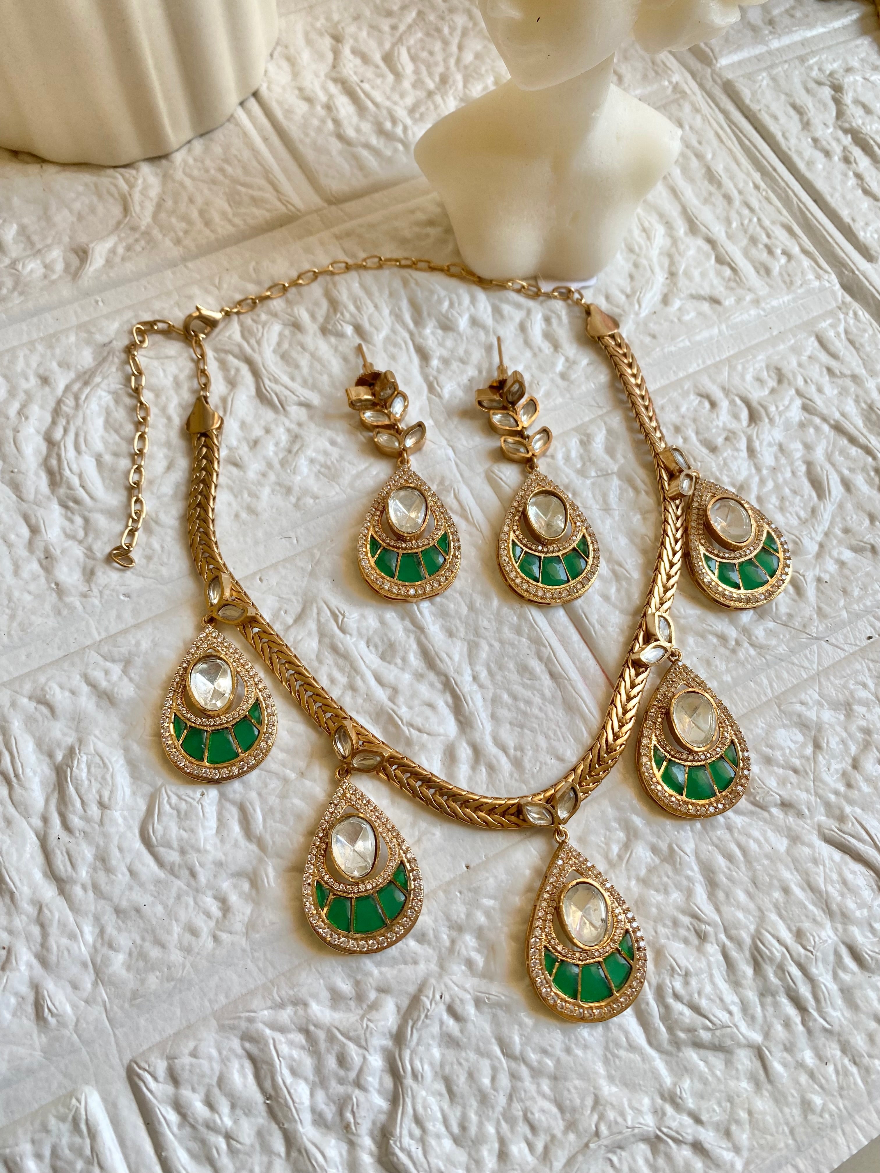 Signature Kundan Necklace Set
