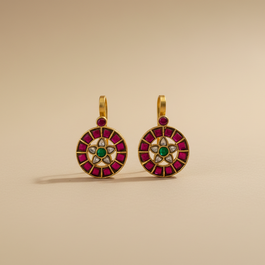 Kemp Stone Bugadi Earrings