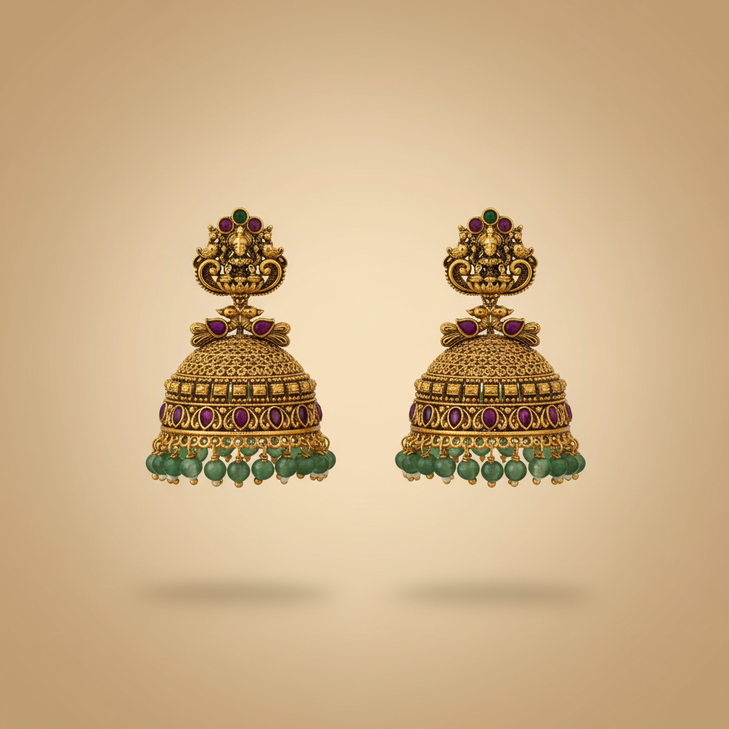 Statement Antique Jhumka