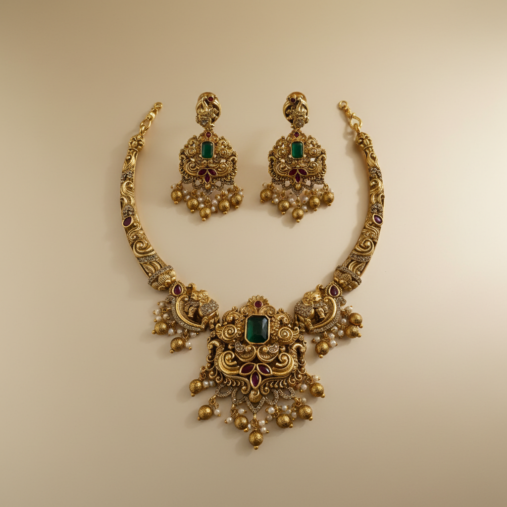 Antique Necklace Set