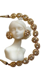 Statement Real Polki Jadau Choker Set