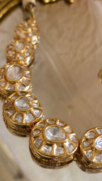 Statement Real Polki Jadau Choker Set
