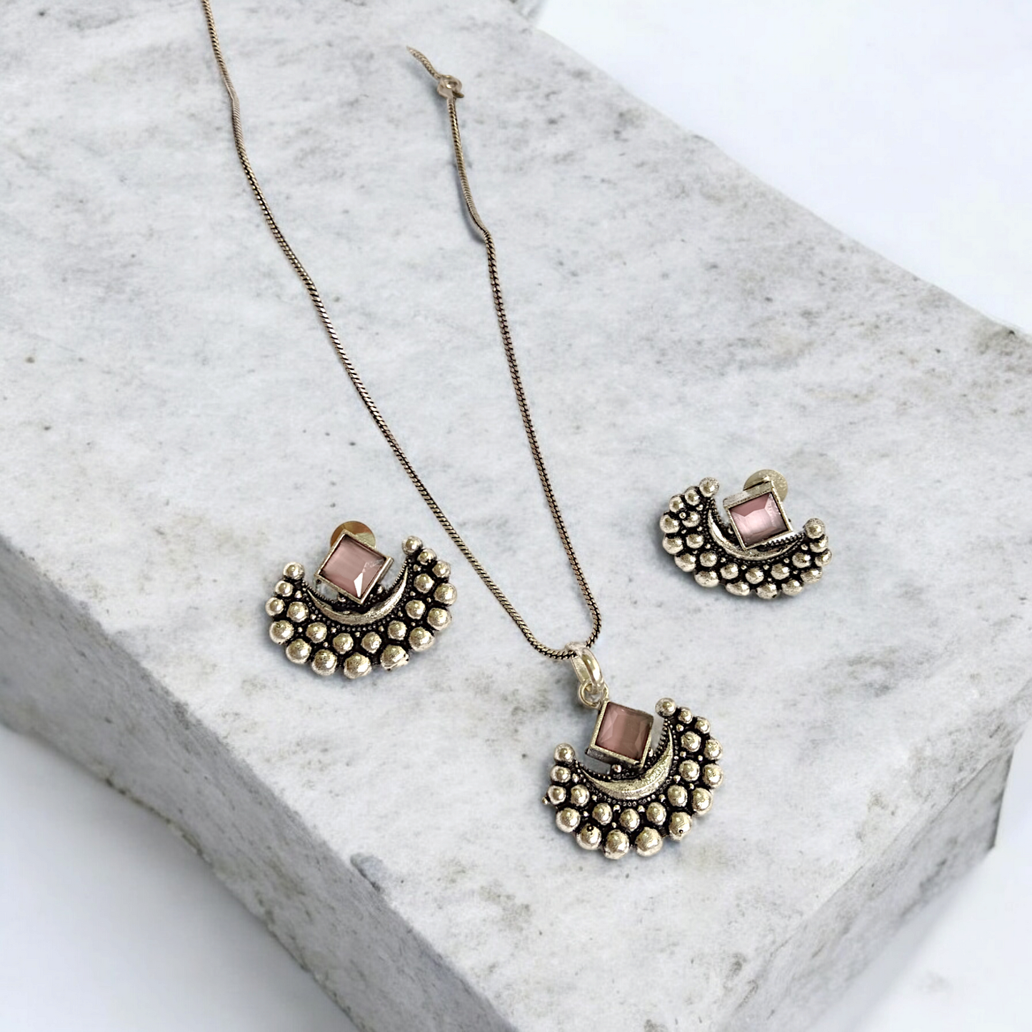 Silver Pendant Set