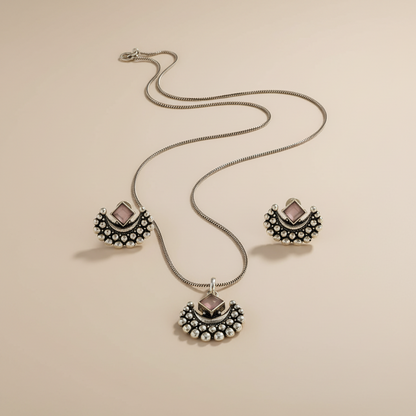 Silver Pendant Set
