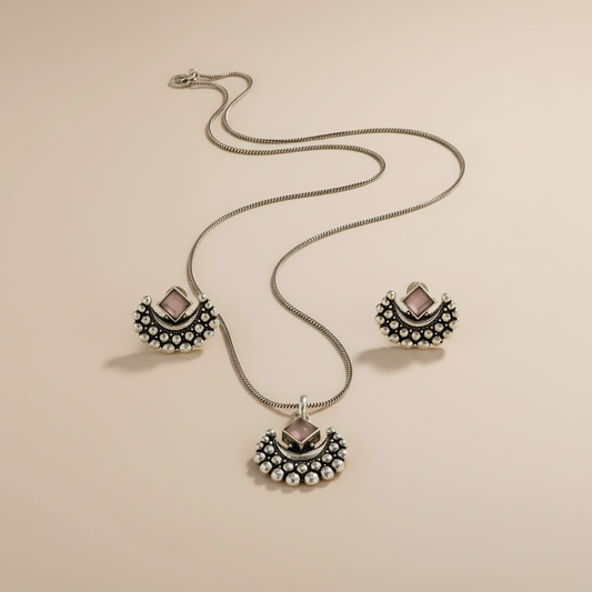 Silver Pendant Set