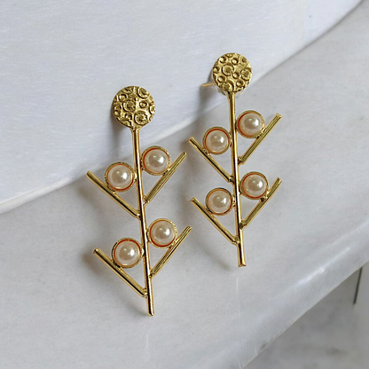 Pearl Anti Tarnish Earrings