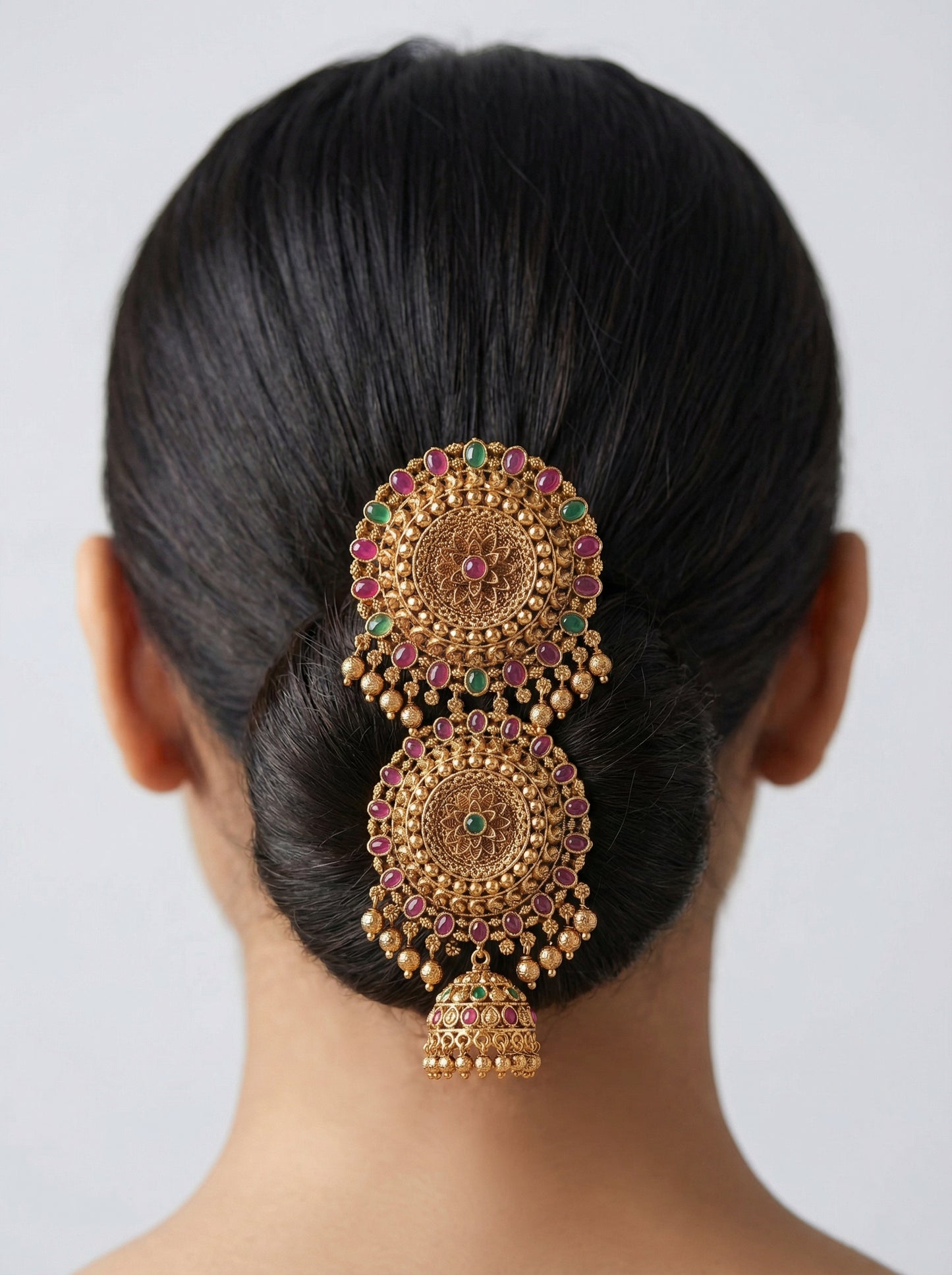 Temple Antique Hairbun Accessories - [generated by Eldor AI]