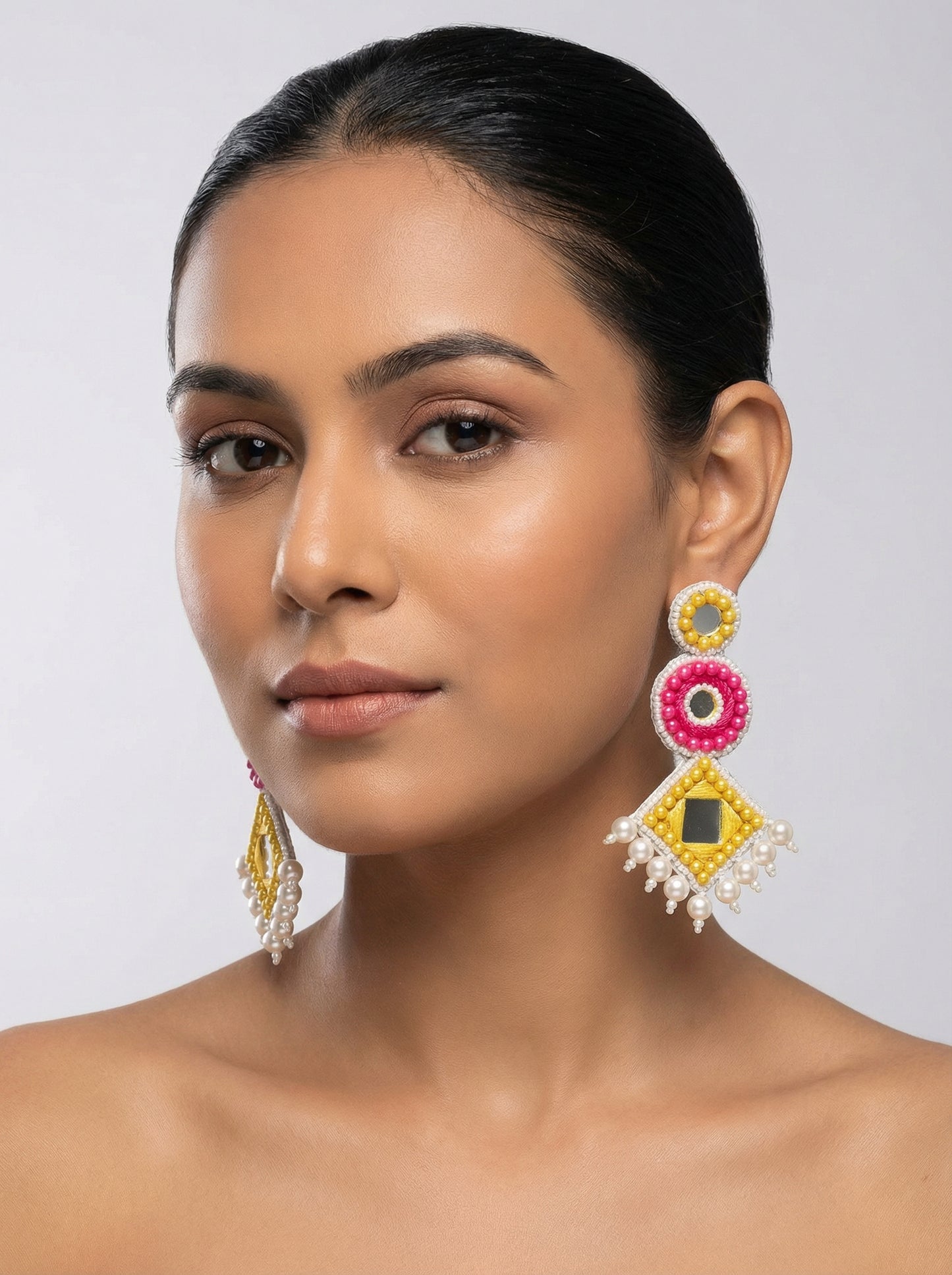 Sangeet Vibe Beads Handmade Earrings - [generated by Eldor AI]