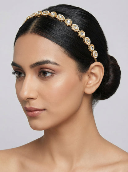 Kundan Studded HeadBand - [generated by Eldor AI]